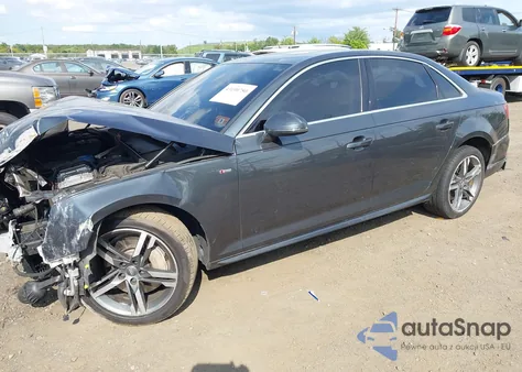 2017 Audi A4 2.0T Premium from USA, damaged, VIN WAUENAF42HN063510